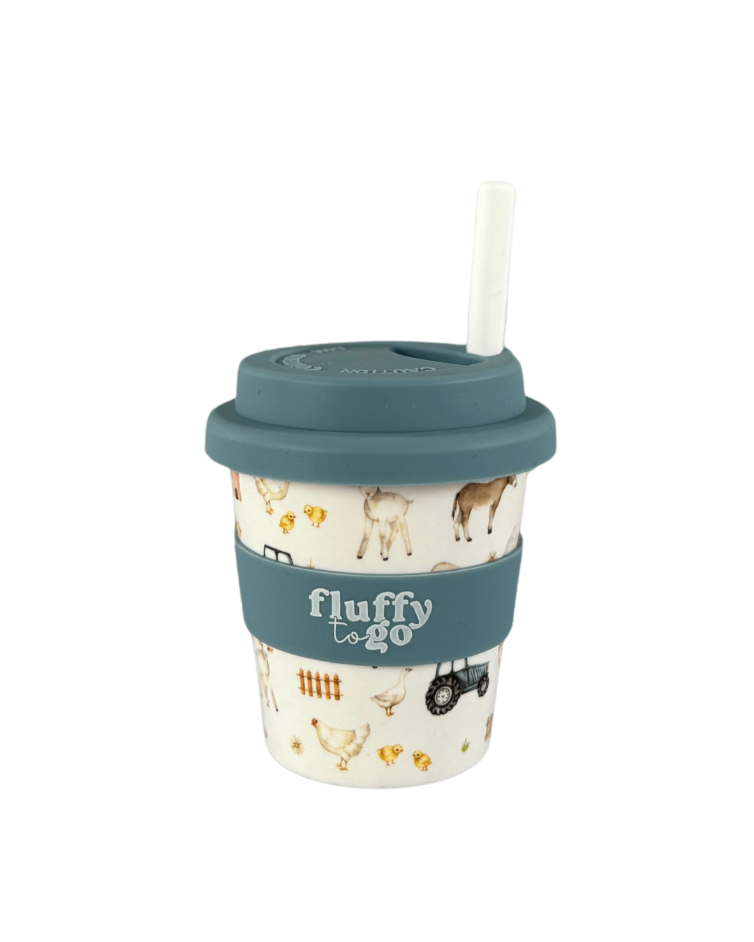 Fluffy To Go Accessory Feeding Barnyard Brew Cup