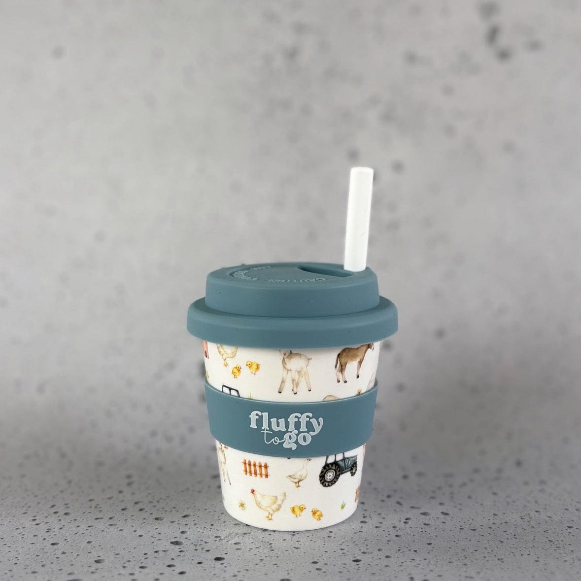 Fluffy To Go Accessory Feeding Barnyard Brew Cup