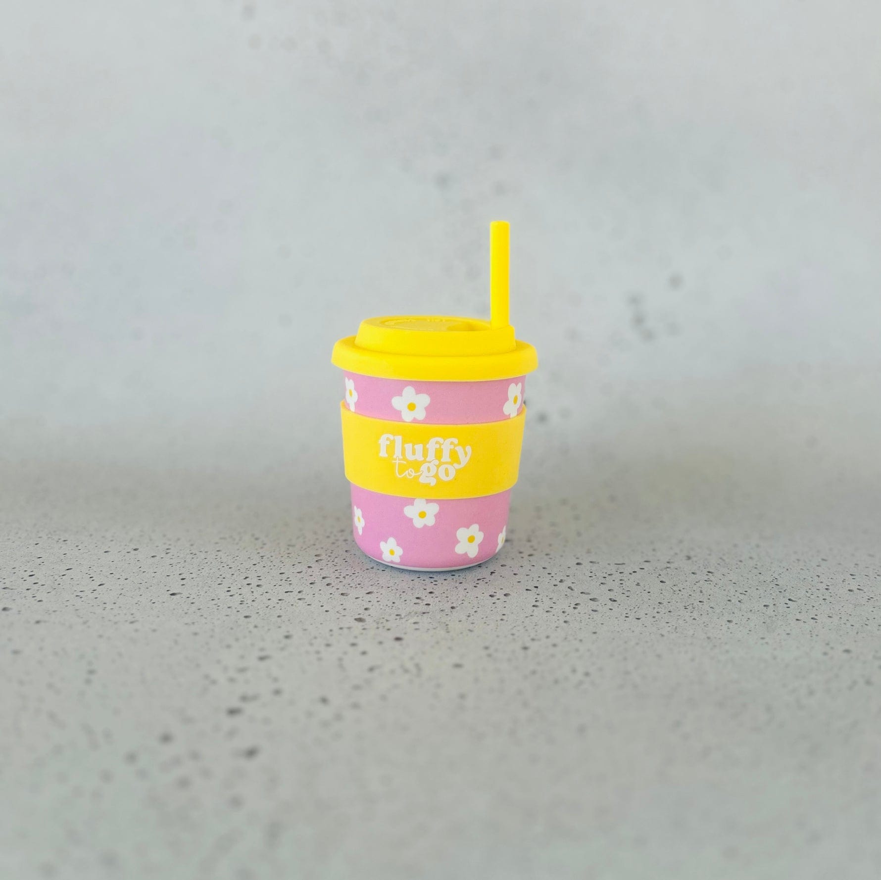 Fluffy To Go Accessory Feeding Classic Daisy Hot Choccy Cup 240ml