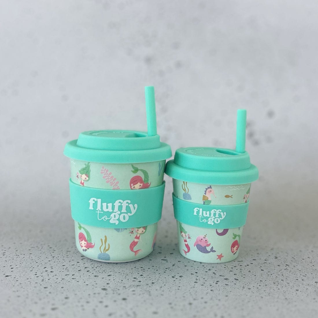 Fluffy To Go Accessory Feeding Mystical Mermaid Hot Choccy Cup 240ml