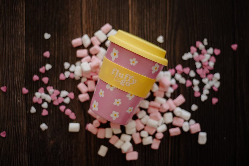 Fluffy To Go For Mum Classic Daisy Coffee Cup