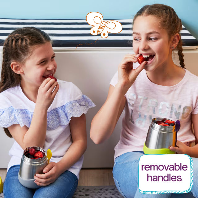 B.Box Accessory Feeding B.Box Insulated Food Jar Blue Slate