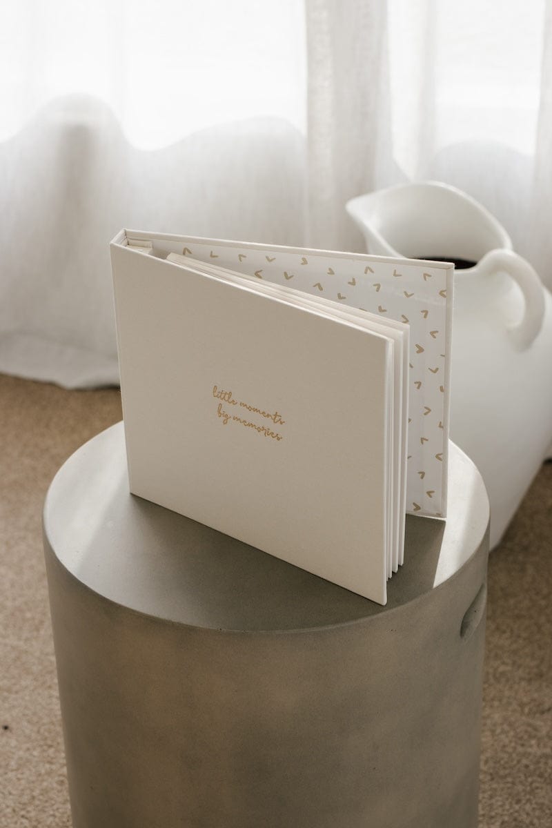 Forget Me Not Childrens Books Ivory Photo Album & Keepsake Box