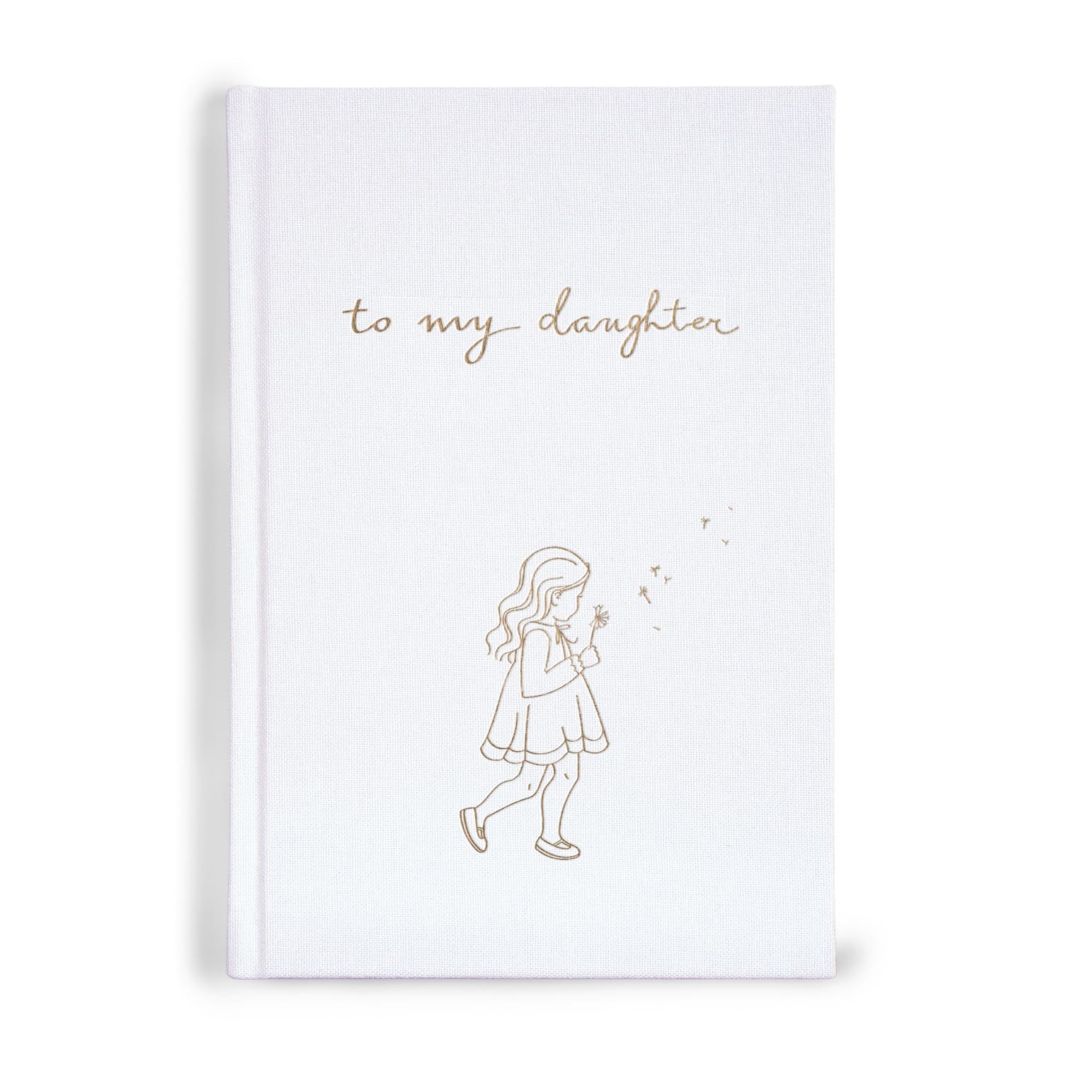 Forget Me Not Childrens Books Ivory To My Daughter - Baby Journal & Record Book (Illustrated Cover)