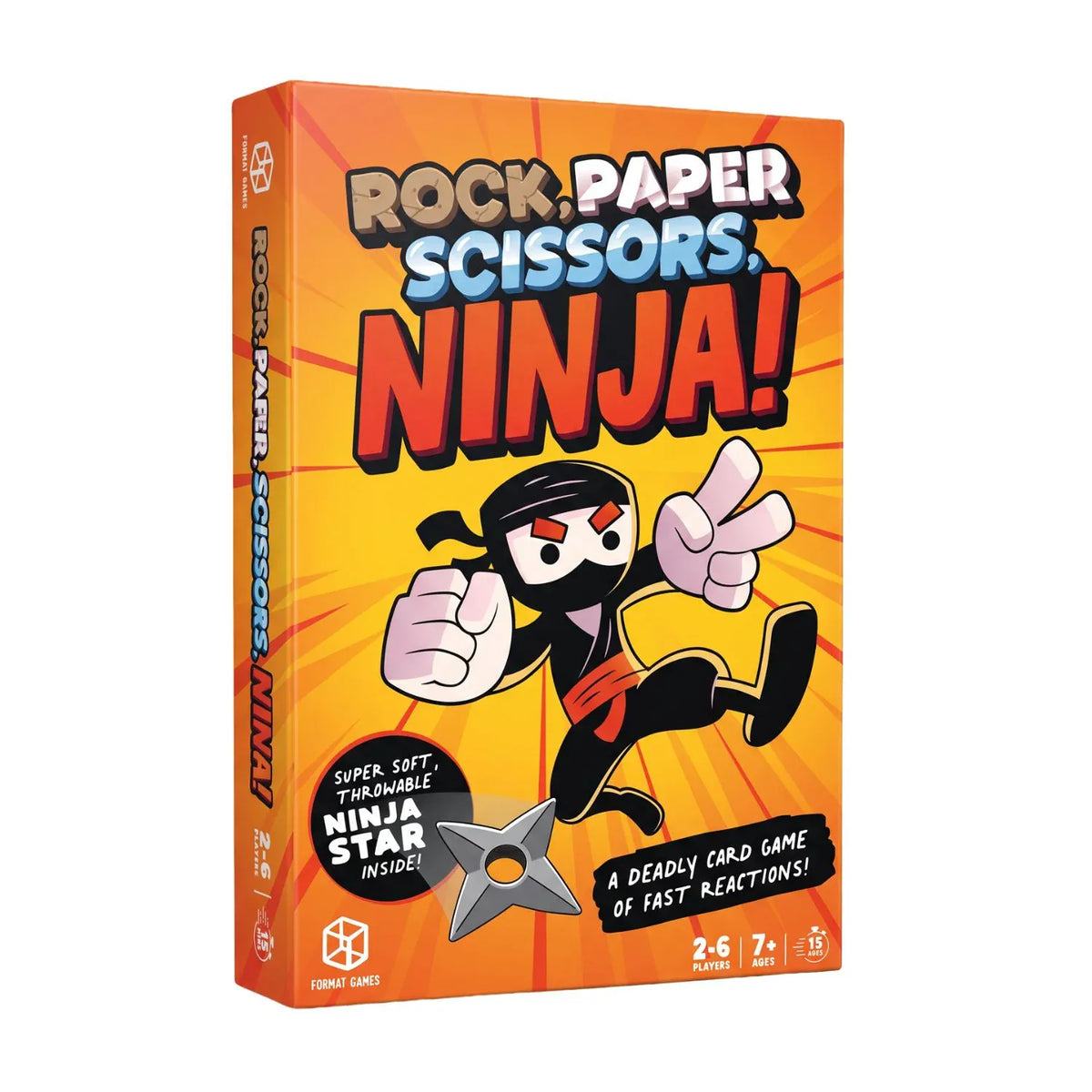 Format Games Toys Rock Paper Scissors Ninja Game