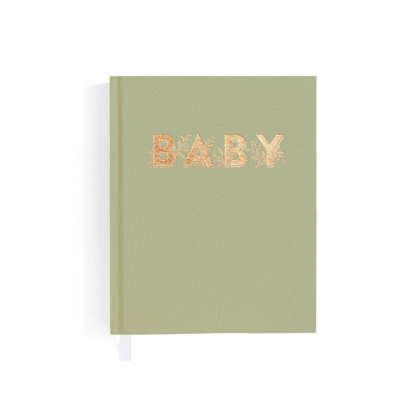 Fox & Fallow Childrens Books Mini Baby Book - Sage