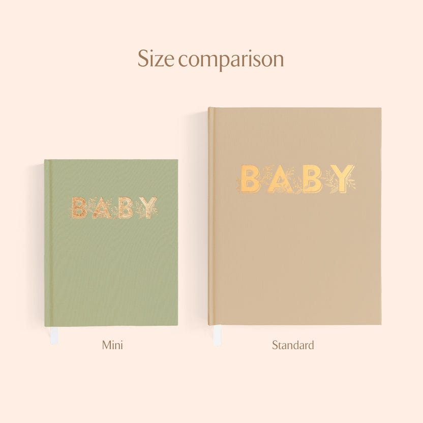 Fox & Fallow Childrens Books Mini Baby Book - Sage