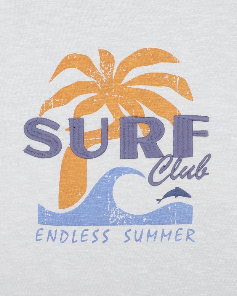 Fox & Finch Boys Tops Havana Organic Surf Club Tee
