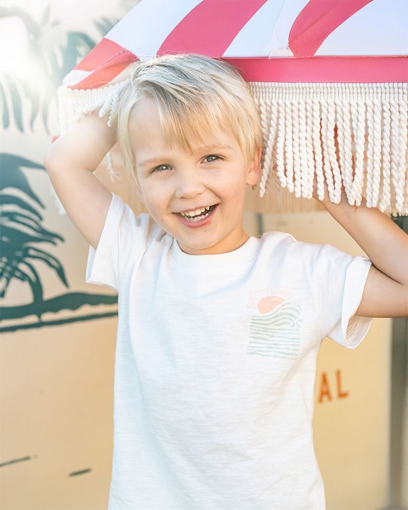 Fox & Finch Boys Tops Surfers Up Save the Ocean Tee