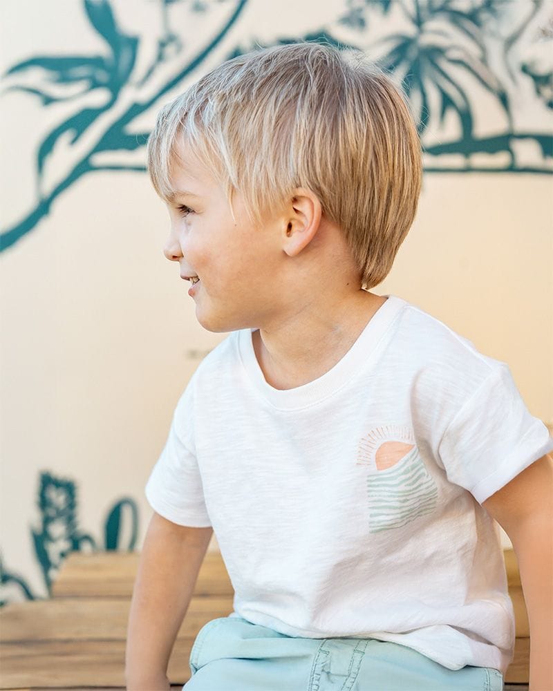 Fox & Finch Boys Tops Surfers Up Save the Ocean Tee
