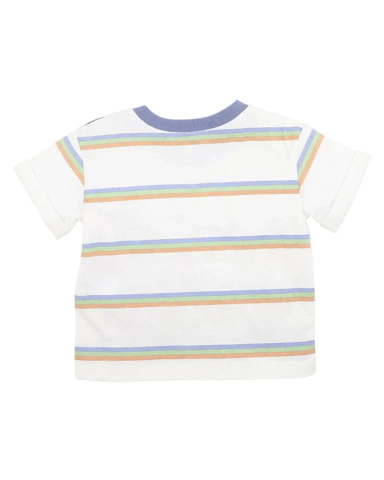 Fox & Finch Boys Tops Wildlings Stripe Tee