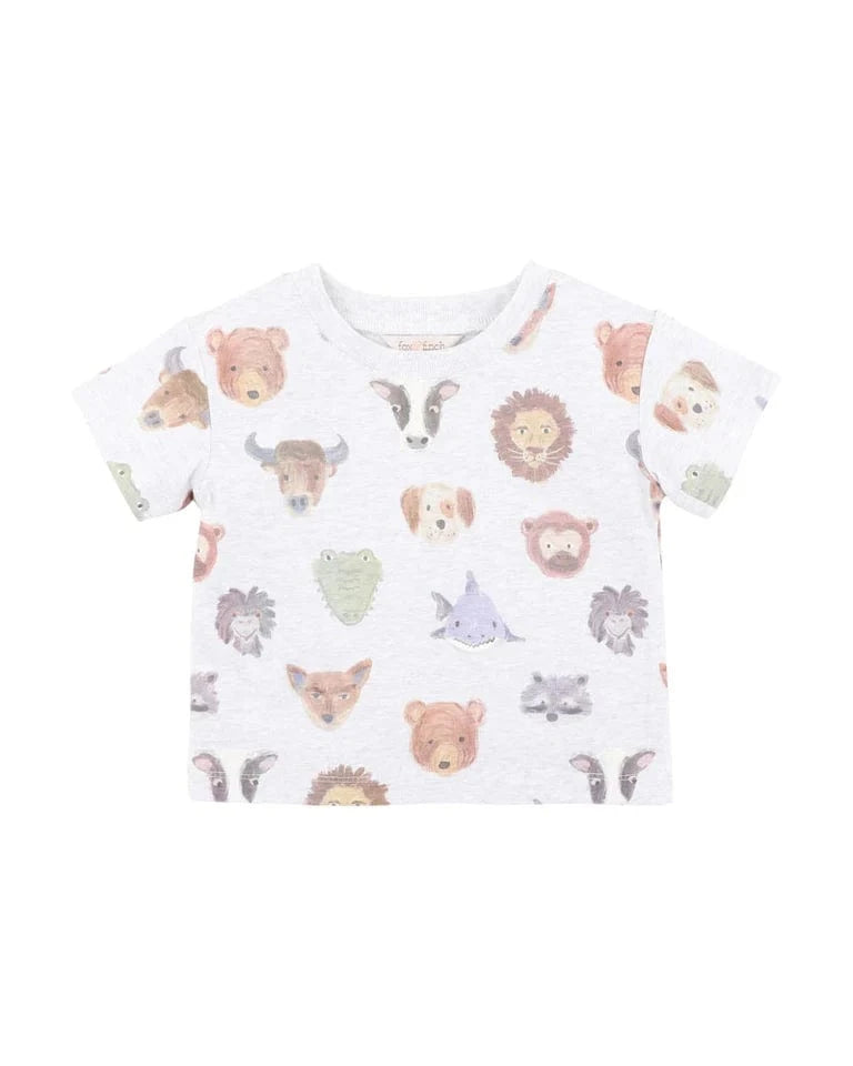 Fox & Finch Boys Tops Wildlings Tee