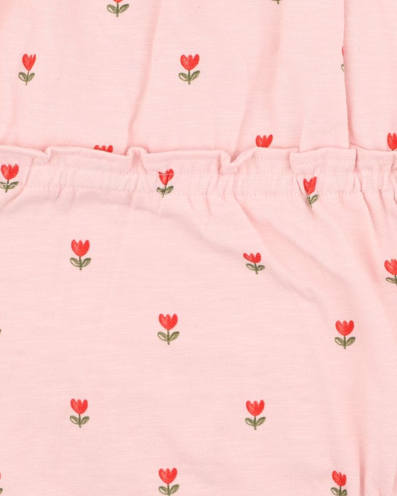 Fox & Finch Girls All In One Sundae Organic Frill Romper