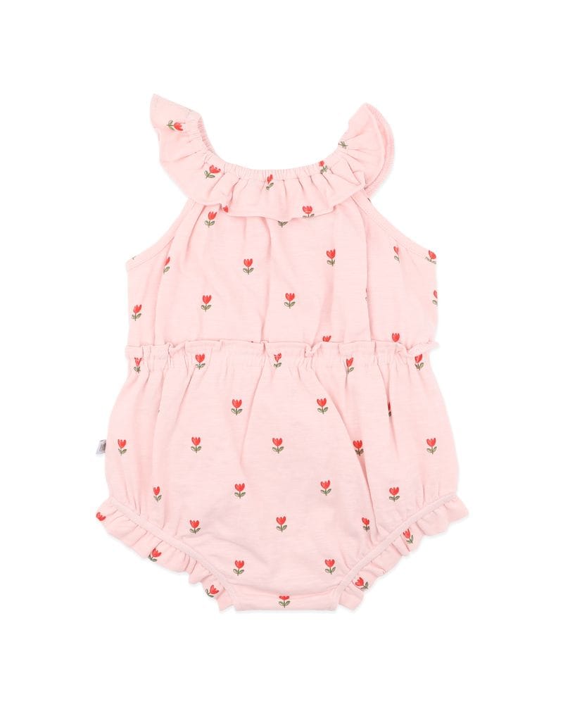 Fox & Finch Girls All In One Sundae Organic Frill Romper