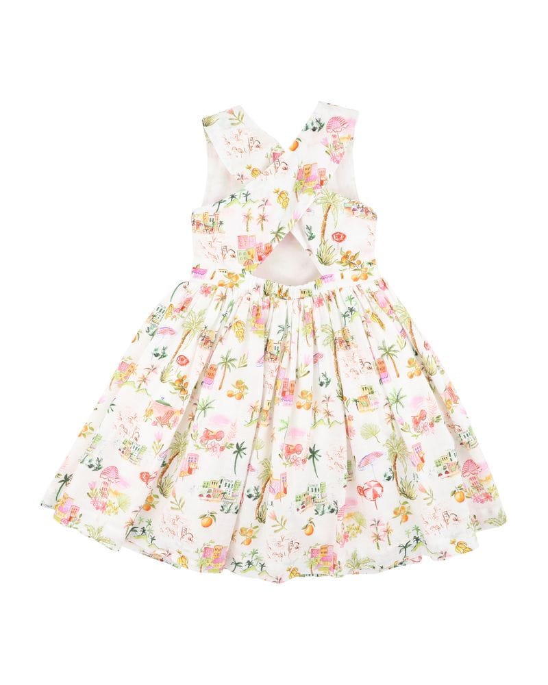 Fox & Finch Girls Dress Paradiso Cross Back Dress