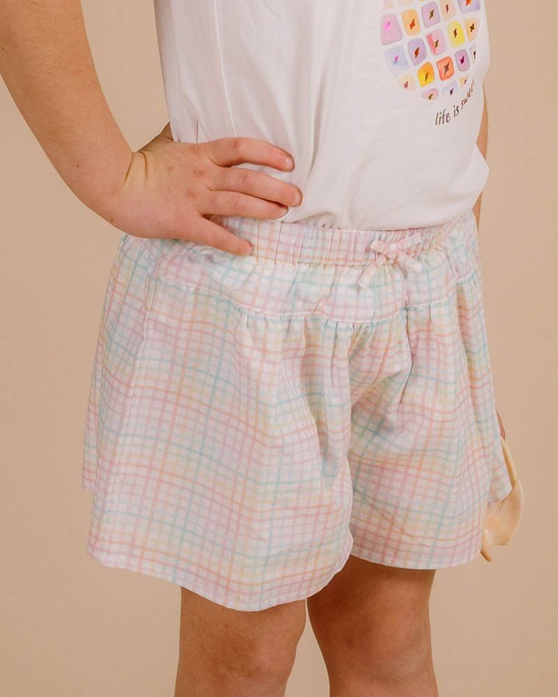 Fox & Finch Girls Pant Candy Blossom Shorts