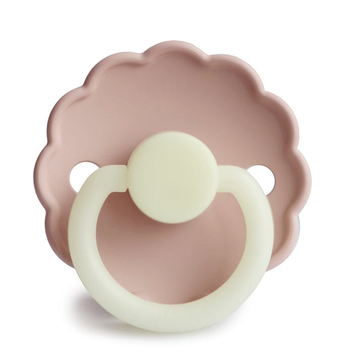 Frigg Baby Accessory Blush Frigg Daisy Night Pacifier - Silicone - Size 1