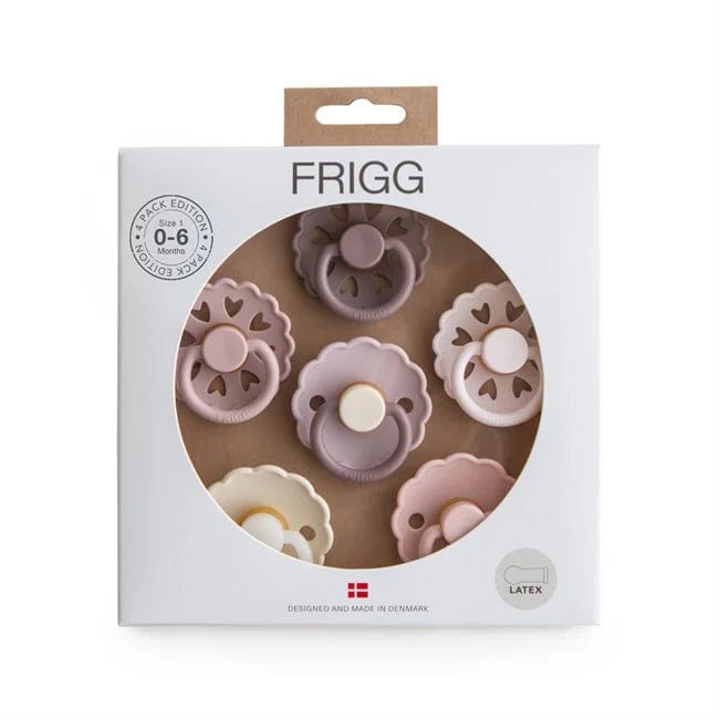 Frigg Baby Accessory FRIGG 6-Pack Round Latex Pacifiers - Size 1