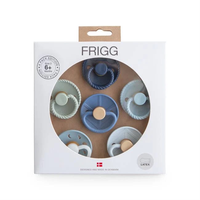 Frigg Baby Accessory FRIGG 6-Pack Round Latex Pacifiers - Size 2