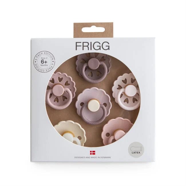 Frigg Baby Accessory FRIGG 6-Pack Round Latex Pacifiers - Size 2