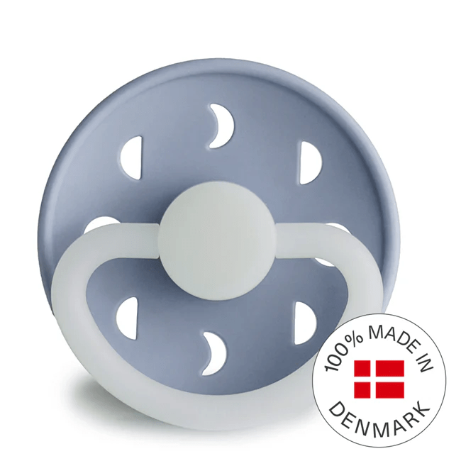 Frigg Baby Accessory Stone Night Frigg Moon Phase Night Silicone Pacifier - Size 1