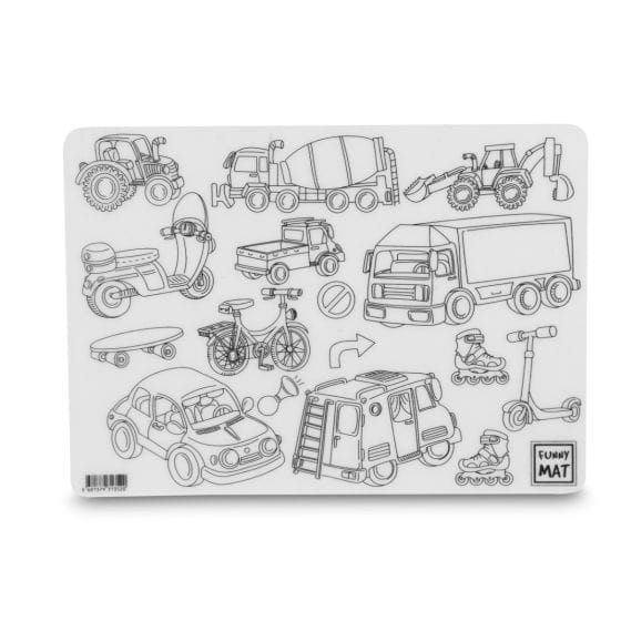 Funny Mat Accessory Feeding Vehicles Funny Mat - Small