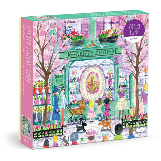 Galison Toys Easter Candy Shop 500 piece Puzzle
