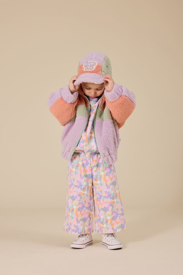 Goldie + Ace Accessories Hats Blair Sherpa Cap Lilac