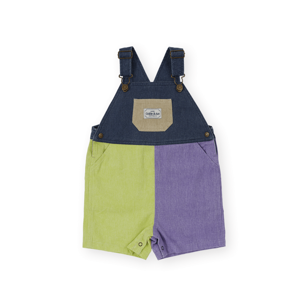 Goldie + Ace Boys All In Ones Colour Pop Burton Overalls