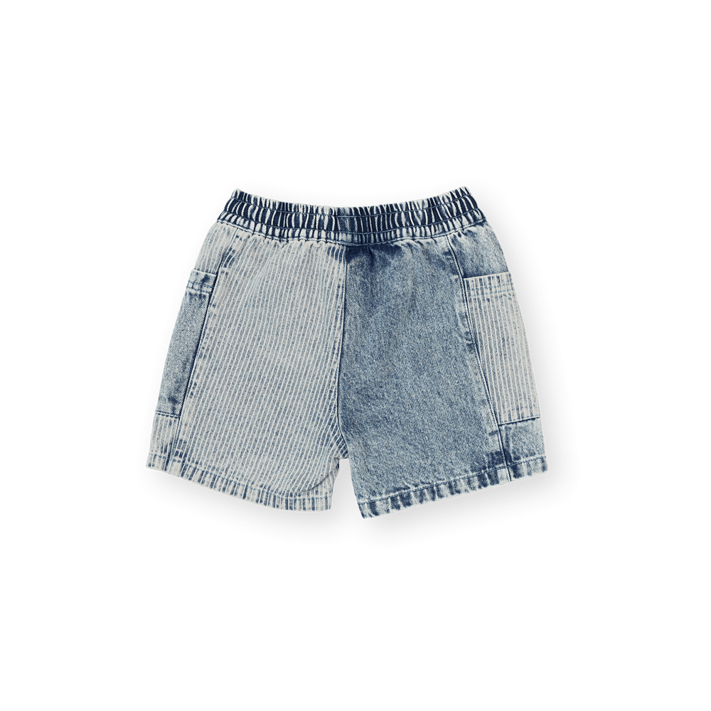 Goldie + Ace Boys Bottoms Pin Stripe Noah Pocket Shorts