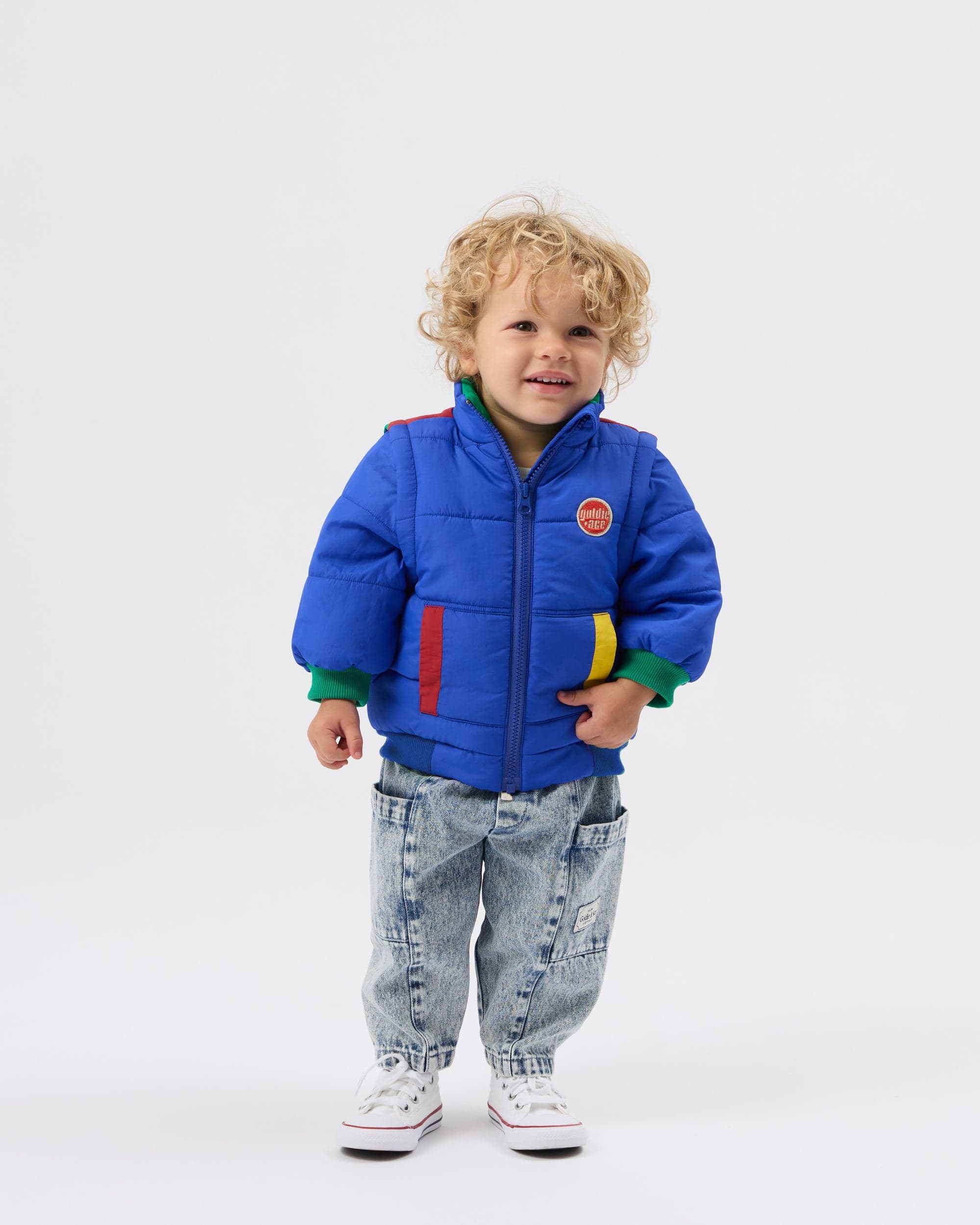 Goldie + Ace Boys Pant 2Y Kit Denim Pocket Pant Light Denim