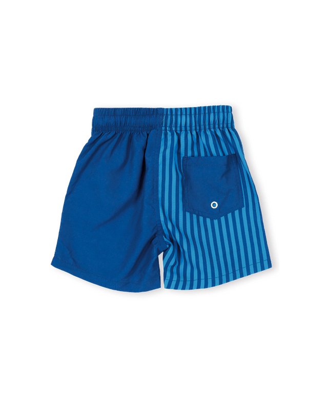 Goldie + Ace Boys Swimwear Stripe Panel Board Shorts