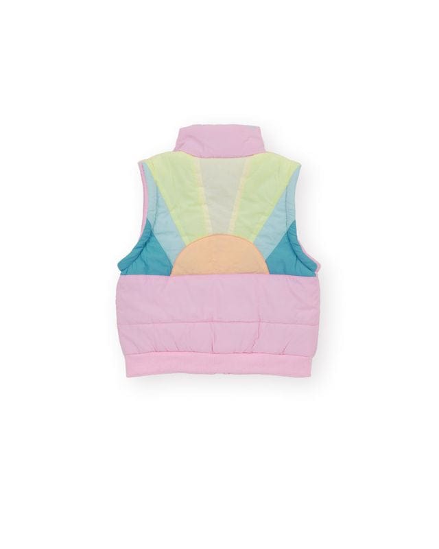 Goldie + Ace Girls Jacket Charlie Sunrise Parka/Vest Pastel