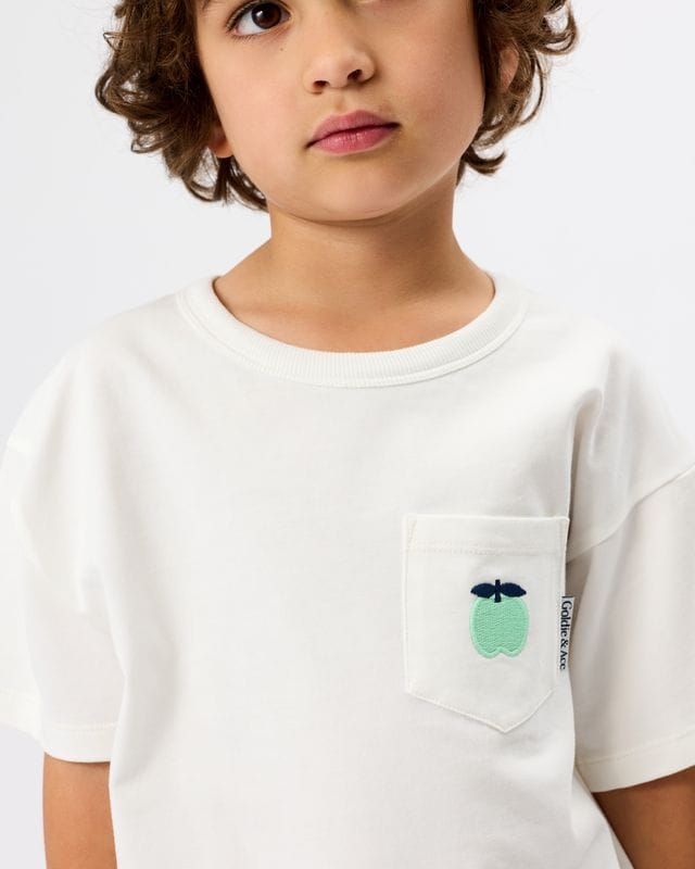 Goldie + Ace Unisex Tee Apple Pocket T-Shirt