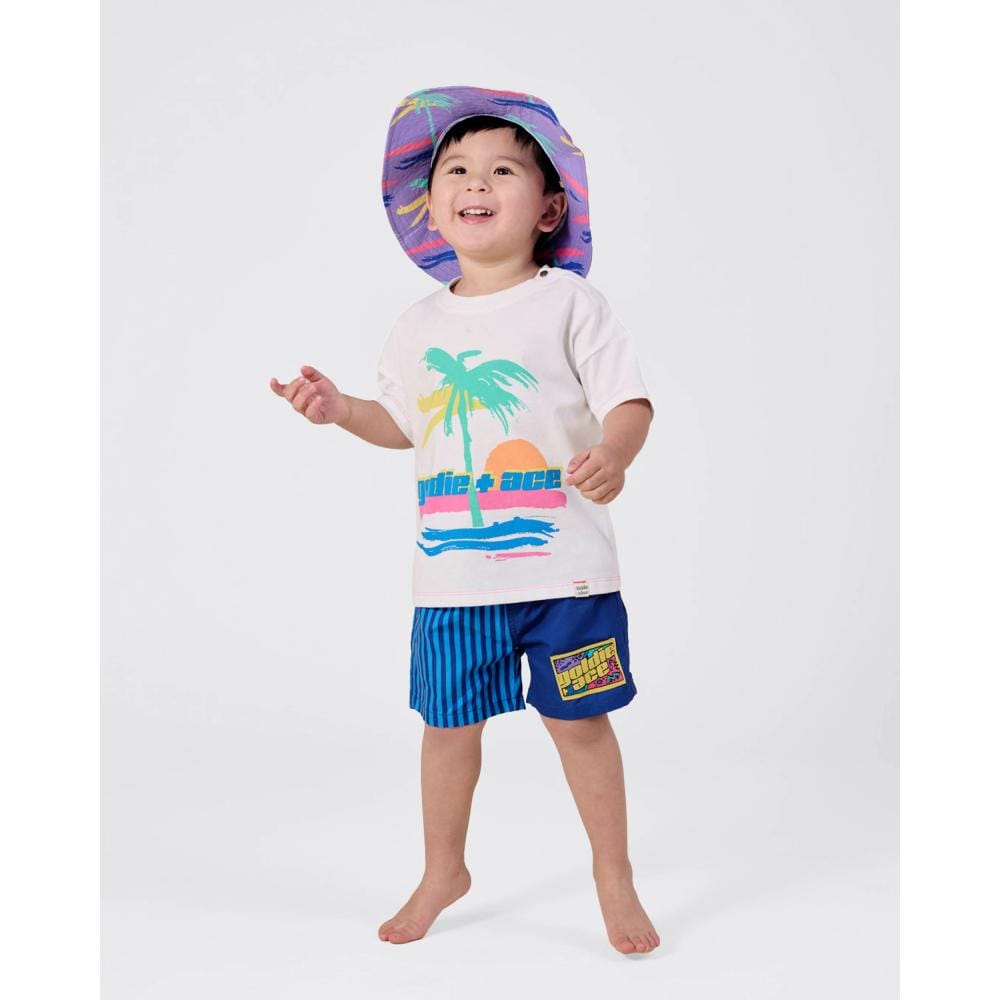 Goldie + Ace Unisex Tee Palm Sunset T-Shirt