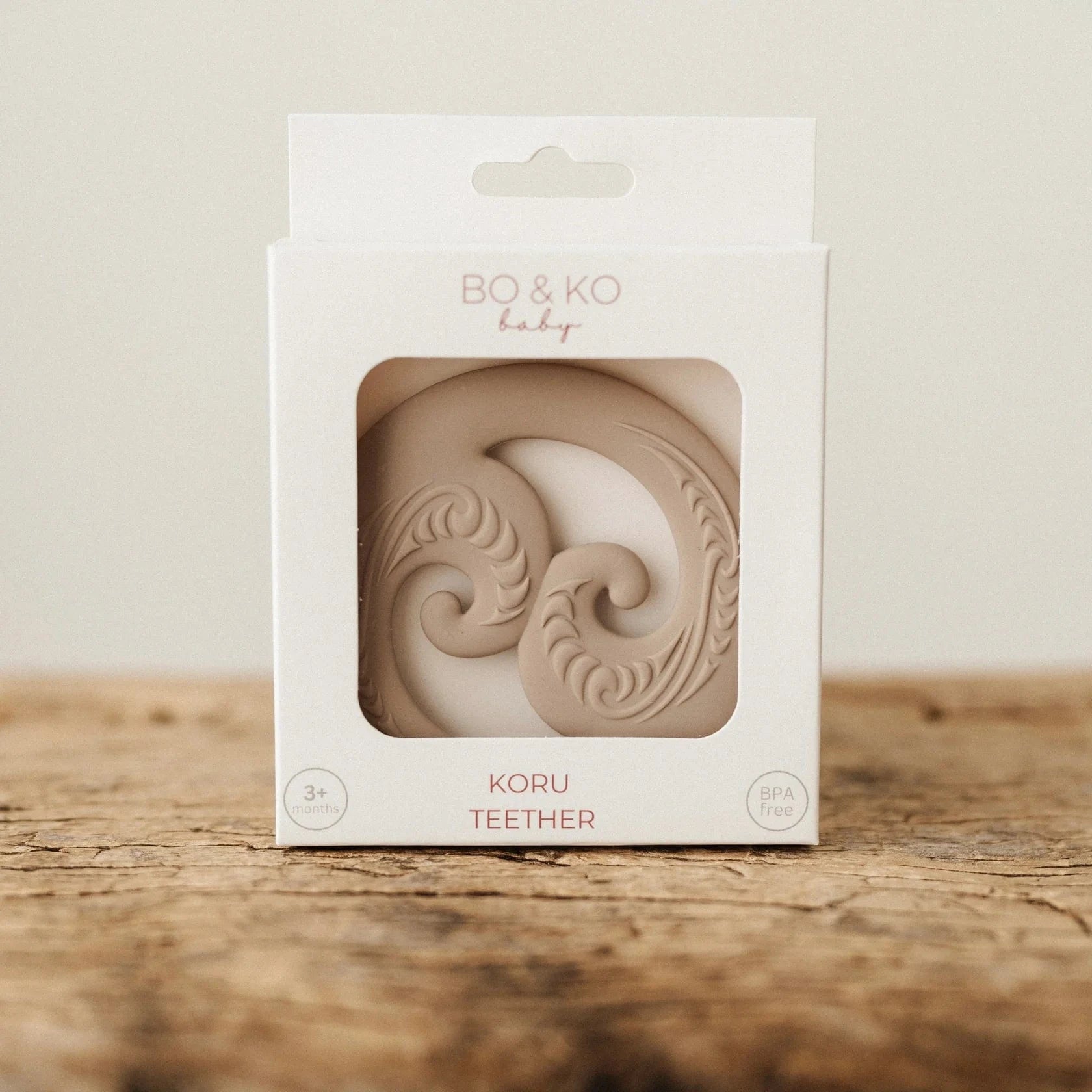 Hape Baby Accessory Latte Koru Teether