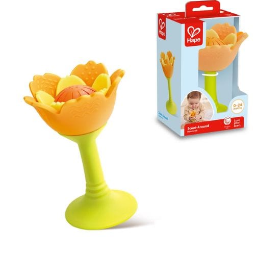 Hape Baby Accessory Orange Flower Teether