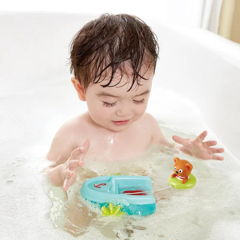 Hape Bath Toys Hape Tubing Pull Back Boat