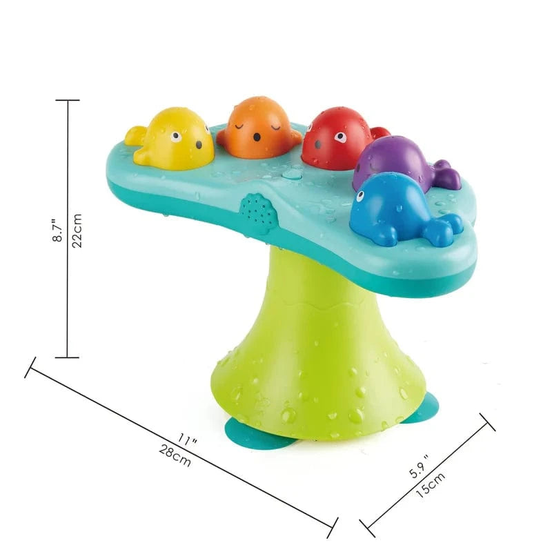 Hape Bath Toys Musical Whale Fountain
