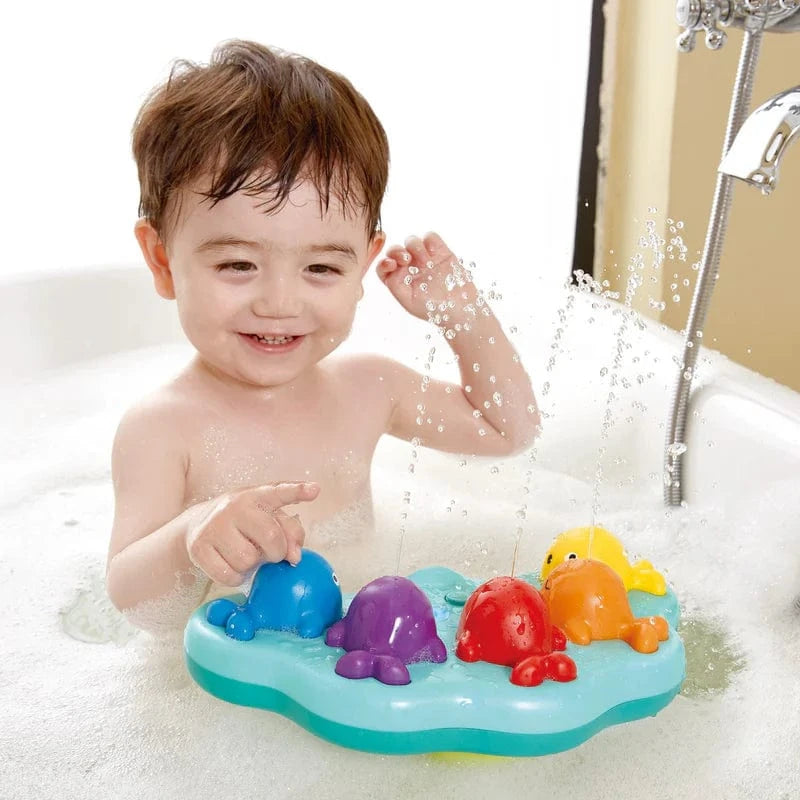 Hape Bath Toys Musical Whale Fountain