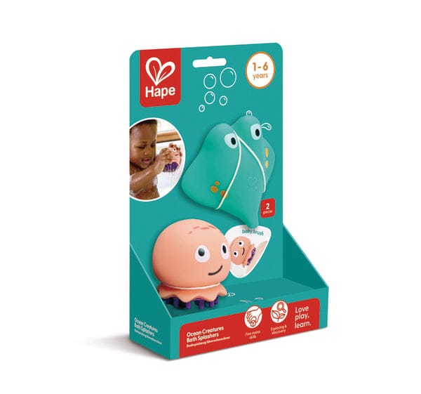 Hape Bath Toys Ocean Creatures Bath Splashers