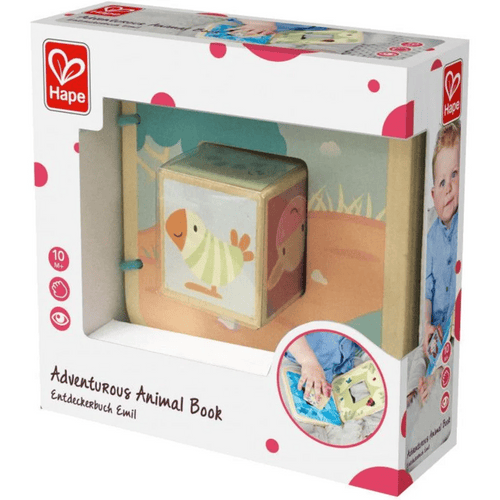 Hape Childrens Books Adventurous Animal Book