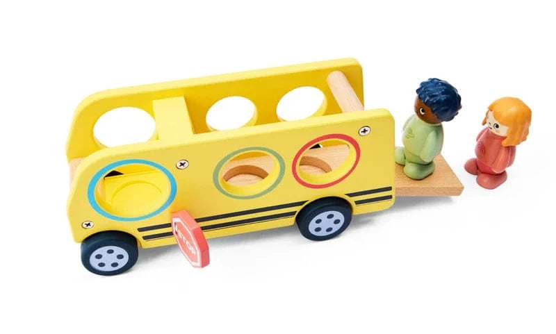Hape Childrens Books HapeLand Lively School Bus