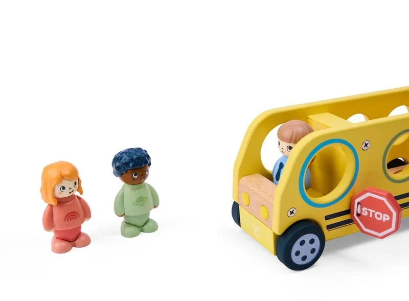 Hape Childrens Books HapeLand Lively School Bus