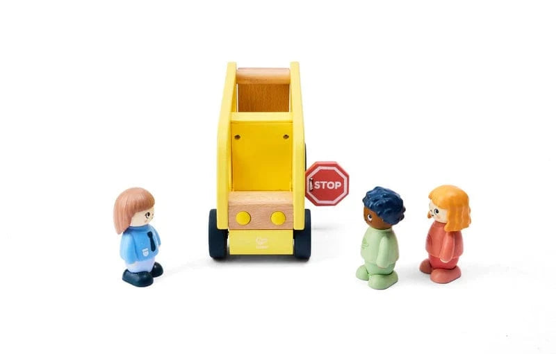 Hape Childrens Books HapeLand Lively School Bus