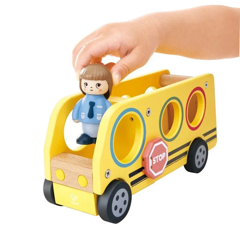 Hape Childrens Books HapeLand Lively School Bus