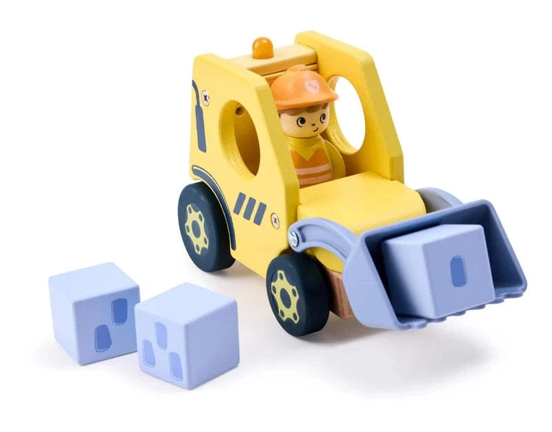 Hape Childrens Books HapeLand The Buzzing Bulldozer