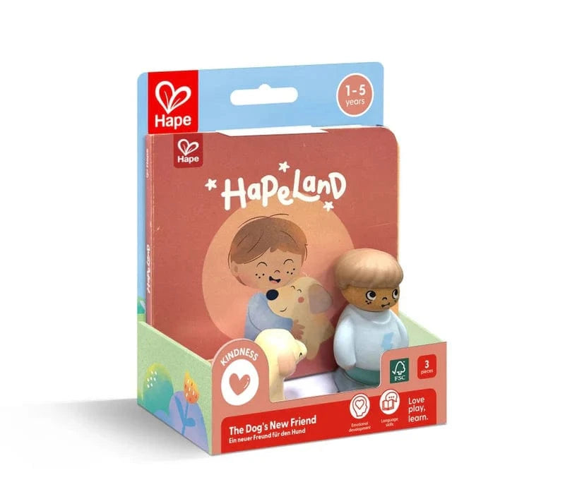 Hape Childrens Books HapeLand The Dog's New Friend