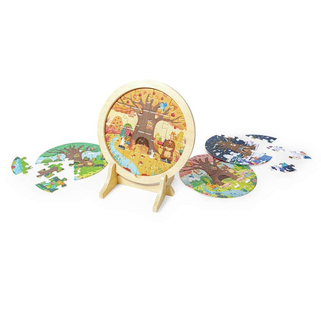 Hape Toys 4-Seasons Layer Puzzle