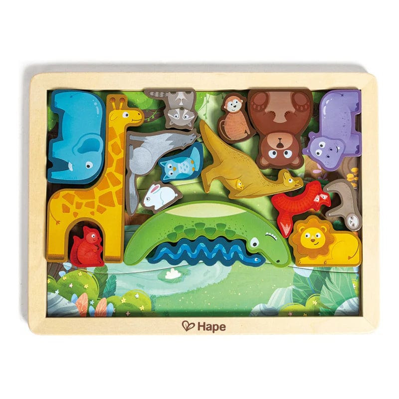 Hape Toys Animal Kingdom Puzzle